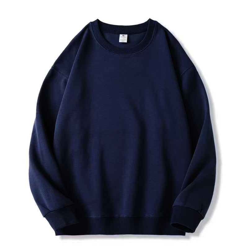 Japanese Basic Style Round Neck Sweater For Men