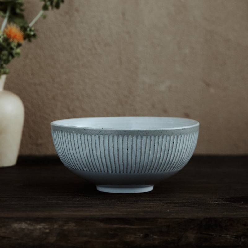 Japanese Style Stilt Bowl Retro Nostalgic Rice Bowl