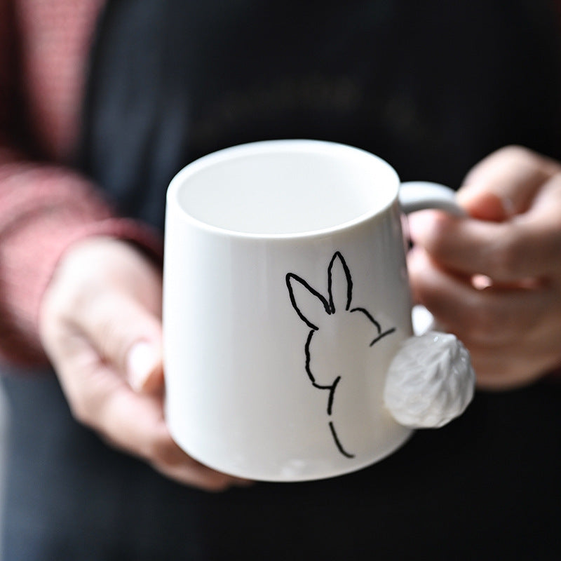 Cat Design Ceramic Mug