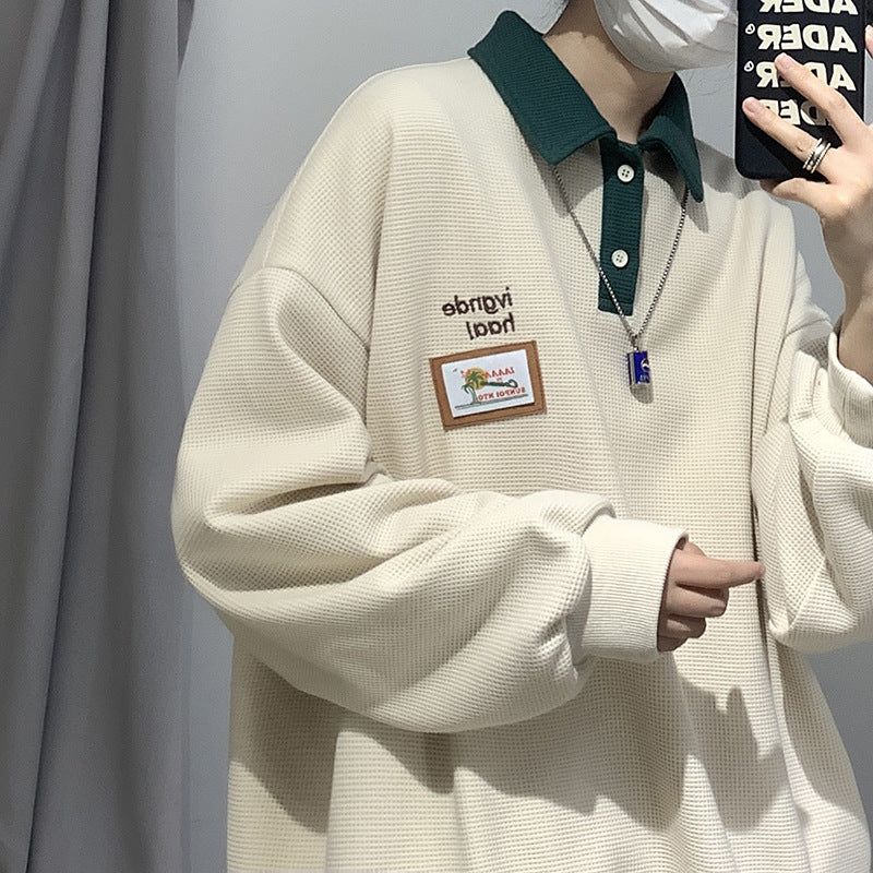 Men's Autumn Loose Japanese Style Retro Casual Jacket