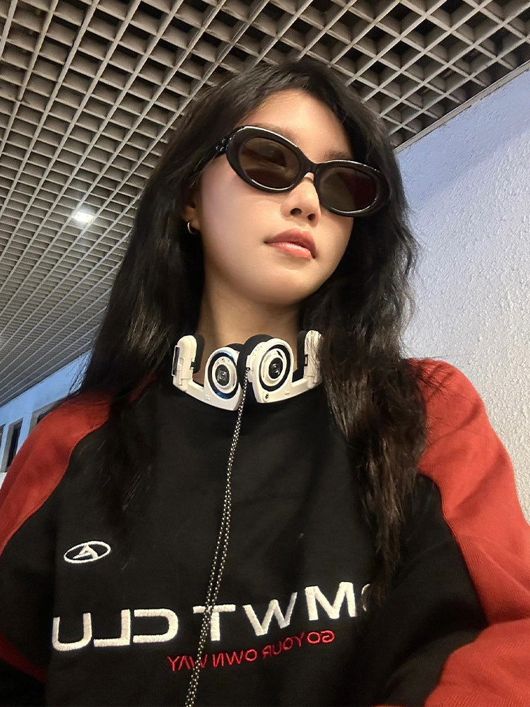 Embroidered Letter Sweater – Urban Streetwear Essential