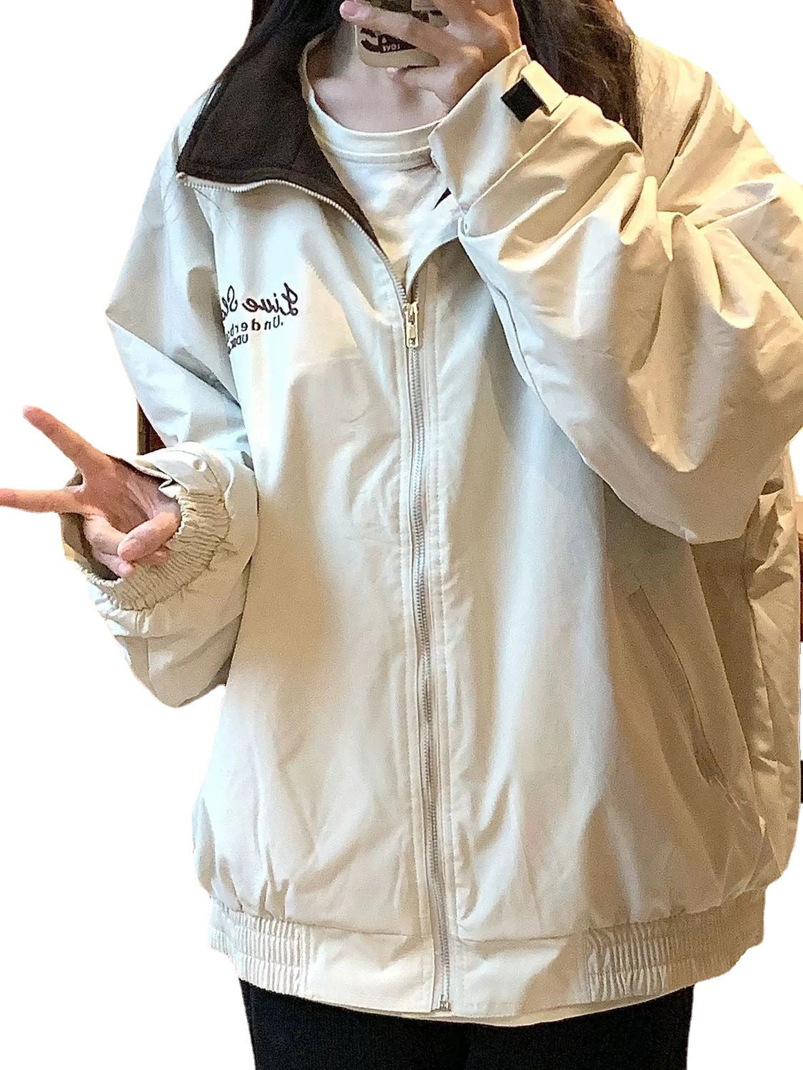 Women's Japanese-style Retro Embroidery Coat Jacket