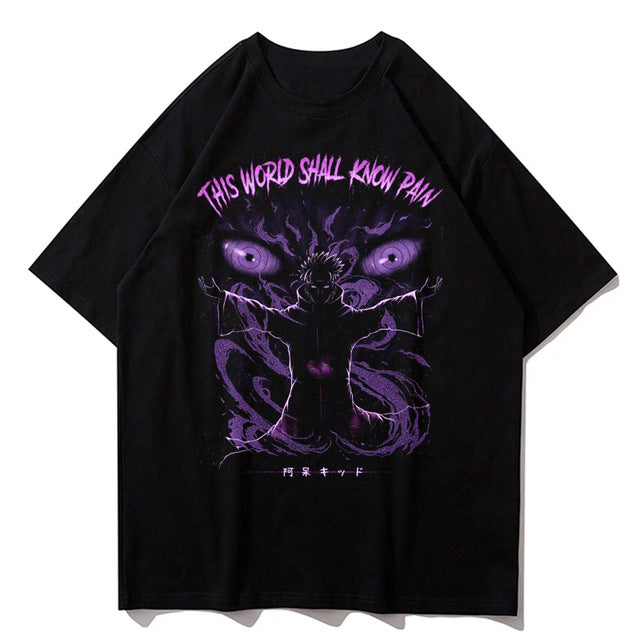 Fallen Angels Art Tee - Oversized Cool Design