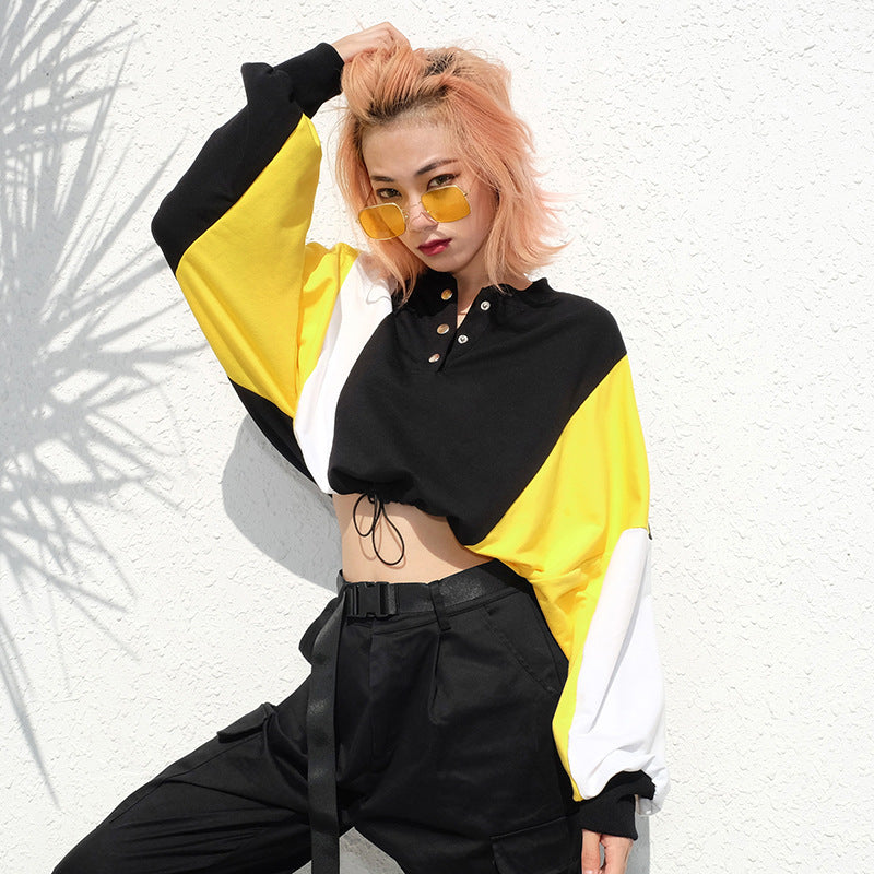 Net Red Bloggerin mit demselben Absatz Damen farblich abgestimmter lockerer langer Ärmel dünner Strickmantel Nahaufnahme