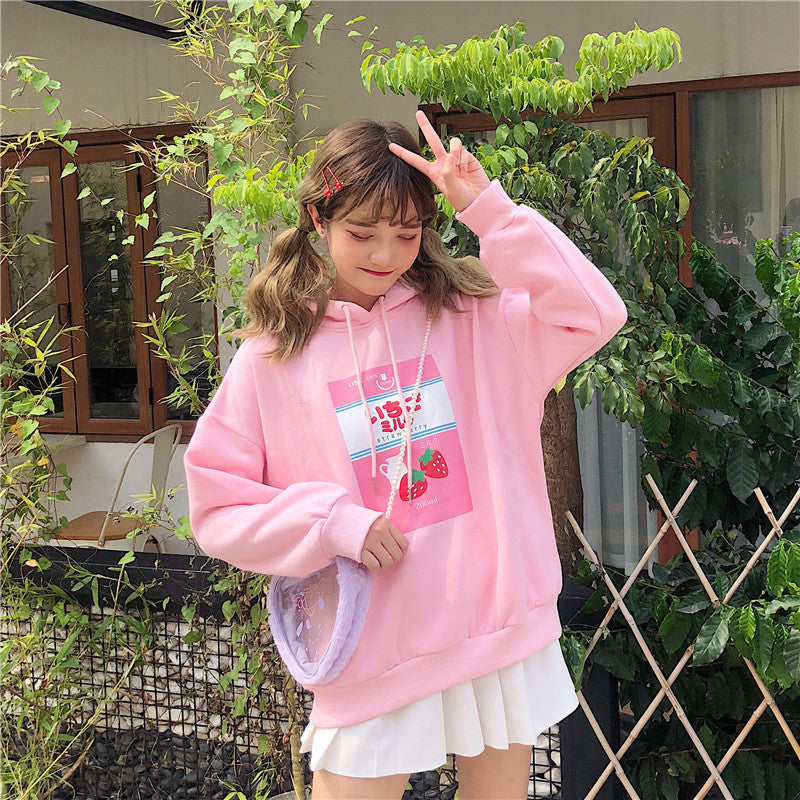 Academic style Korean loose Japanese Long Sleeve Sweater