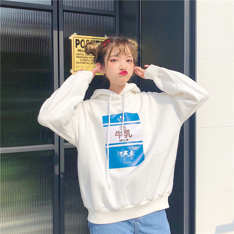 Academic style Korean loose Japanese Long Sleeve Sweater