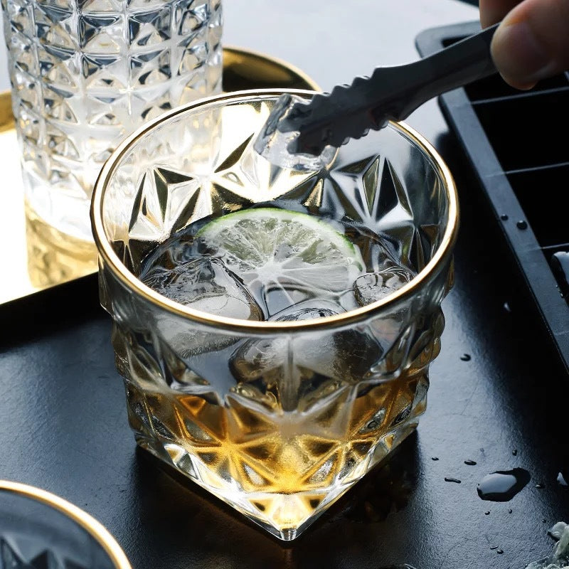 Japanese style crystal glass