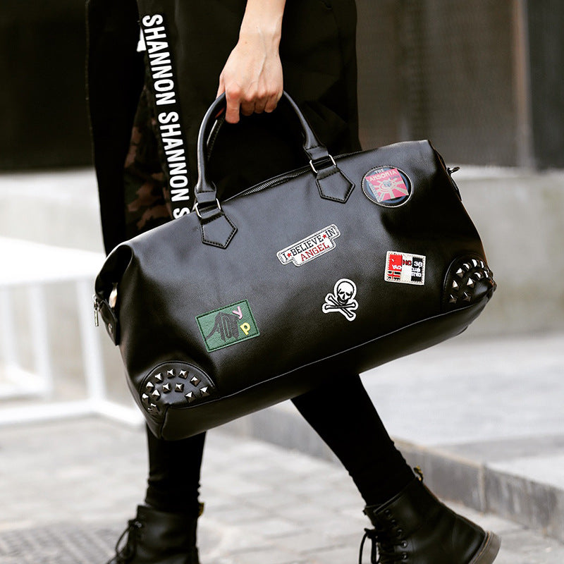 Premium Leather Gym Bag