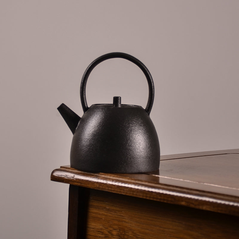 Japanese-style lifting beam teapot stoneware bubble teapot ceramic