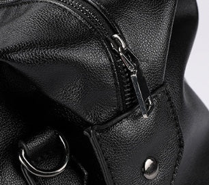 Premium Leather Gym Bag