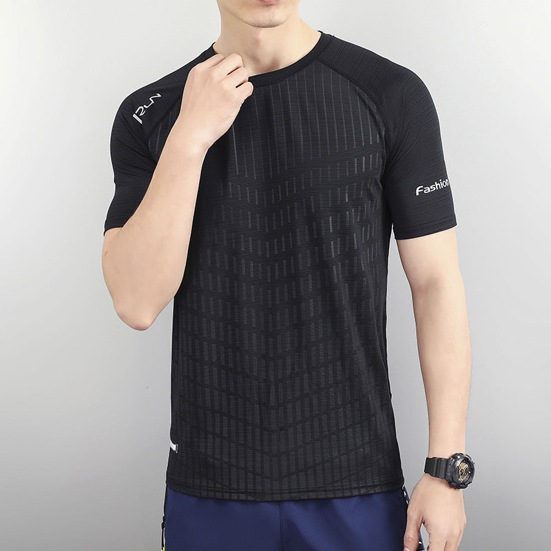 Ice Silk Quick-Dry Tee - Breathable Oversized