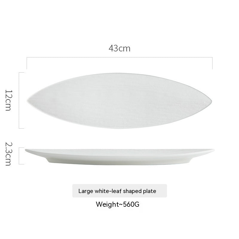 Japanese Style Sushi Plate Ceramic Dessert Plate