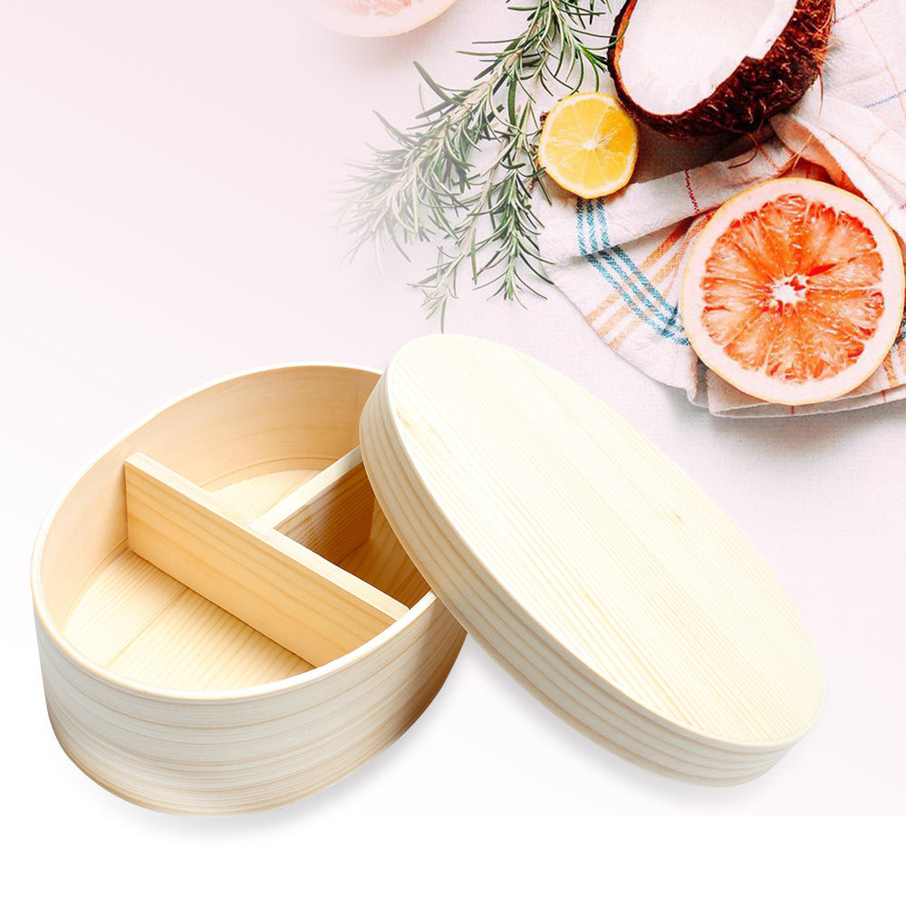 Japanese style wooden lunch box