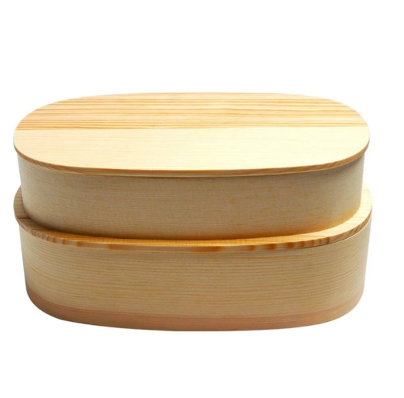 Japanese Style Single Box Double Solid Wood Storage Box