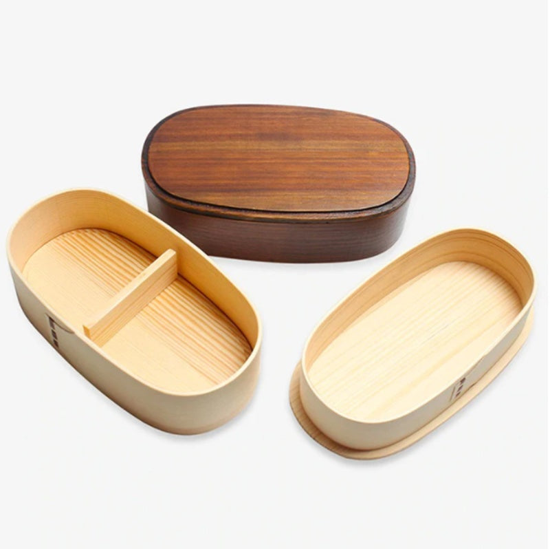 Japanese Style Single Box Double Solid Wood Storage Box