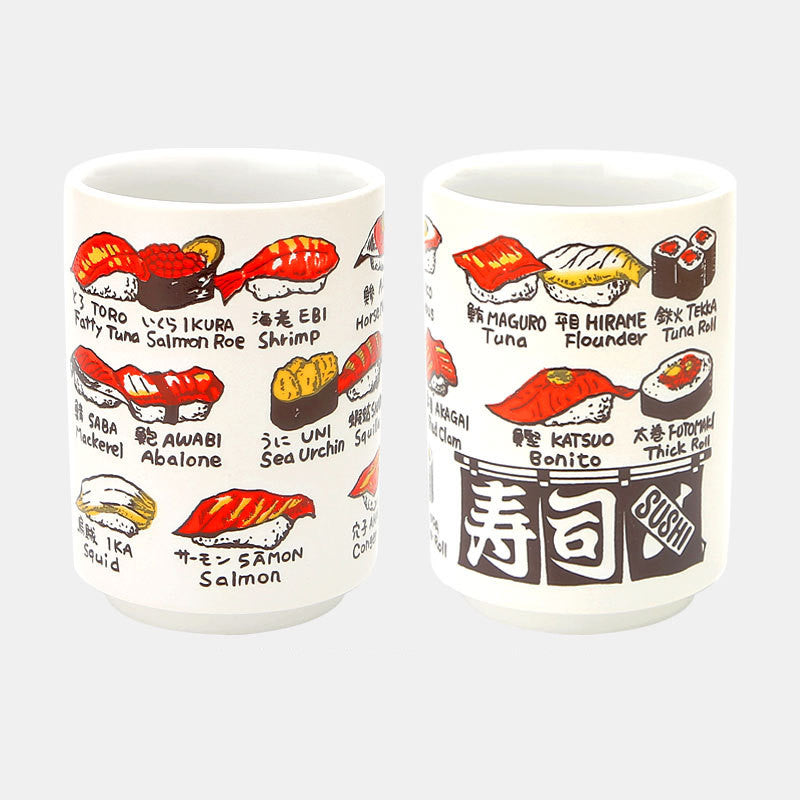 Japan Imported Ceramic Sushi Cup Mug