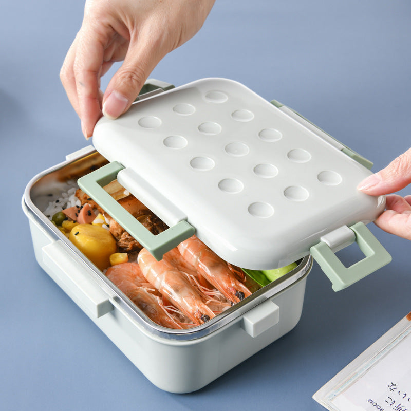 Portable Stainless Steel Bento Box Japanese Style Food