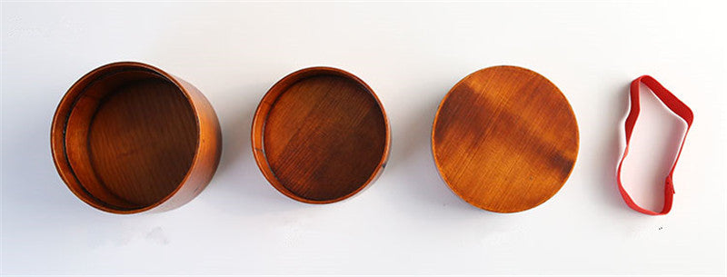 Japanese Style Bento Box Wooden Lunch Box And Style Solid Wood