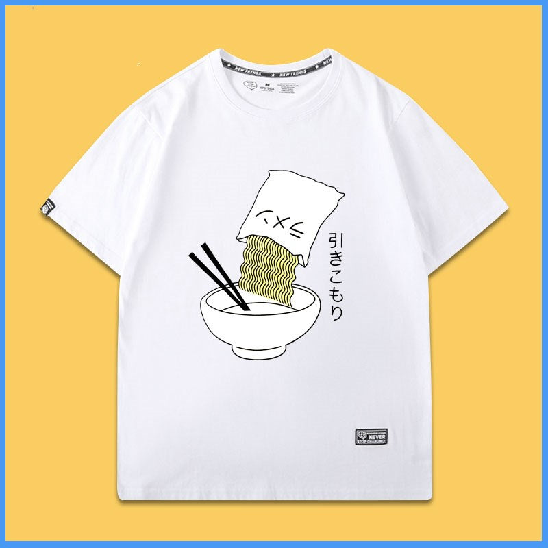 Japanese Harajuku style men's t-shirt