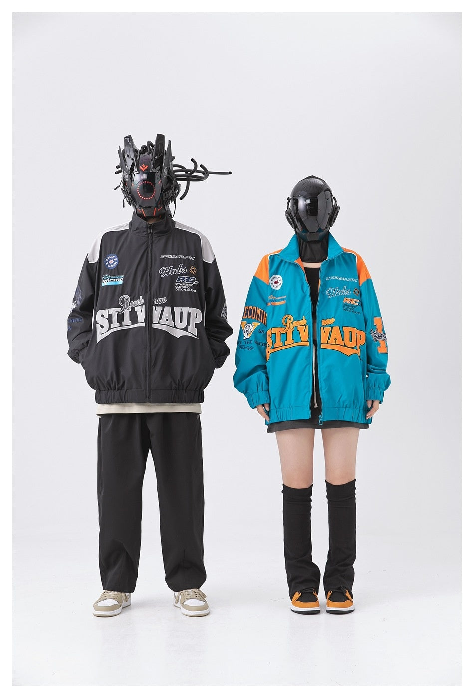 Embroidered Motorcycle Jacket