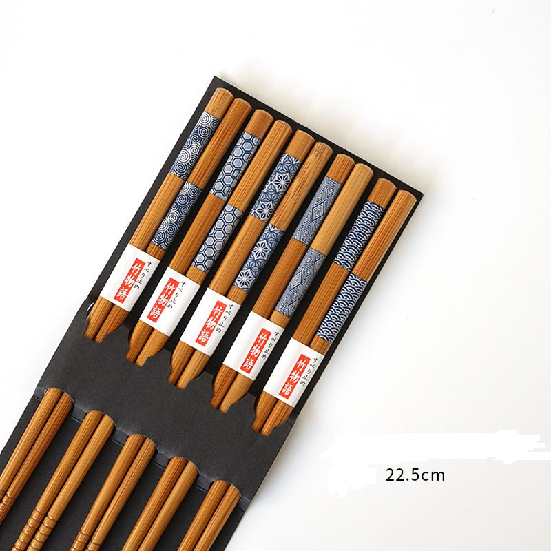 Bamboo Chopsticks Set