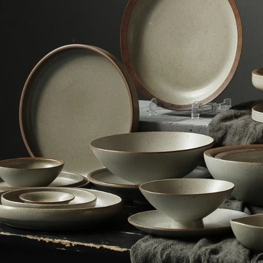 Japanese Style Bowl Household Eating Ceramic Retro Handmade