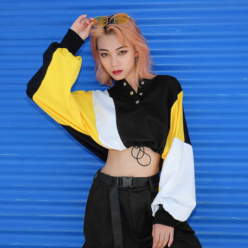 Net Red Bloggerin mit demselben Absatz Damen farblich abgestimmter lockerer langer Ärmel dünner Strickmantel Nahaufnahme