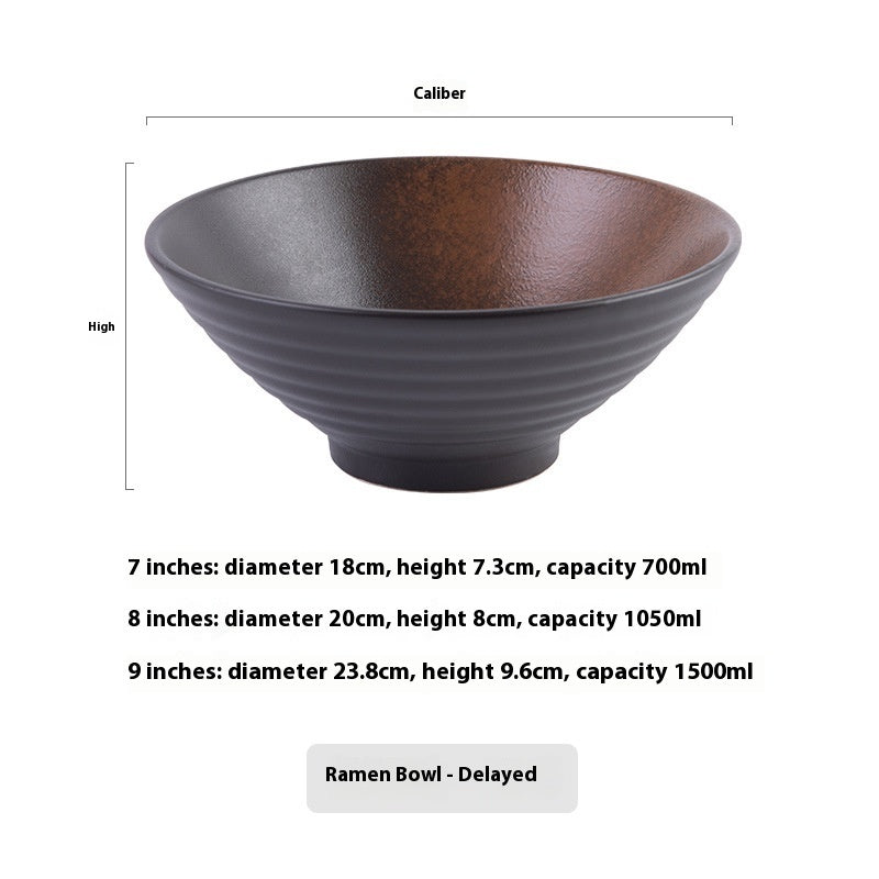 Japanese Style Ramen Bowl Ceramic Bowl Tableware