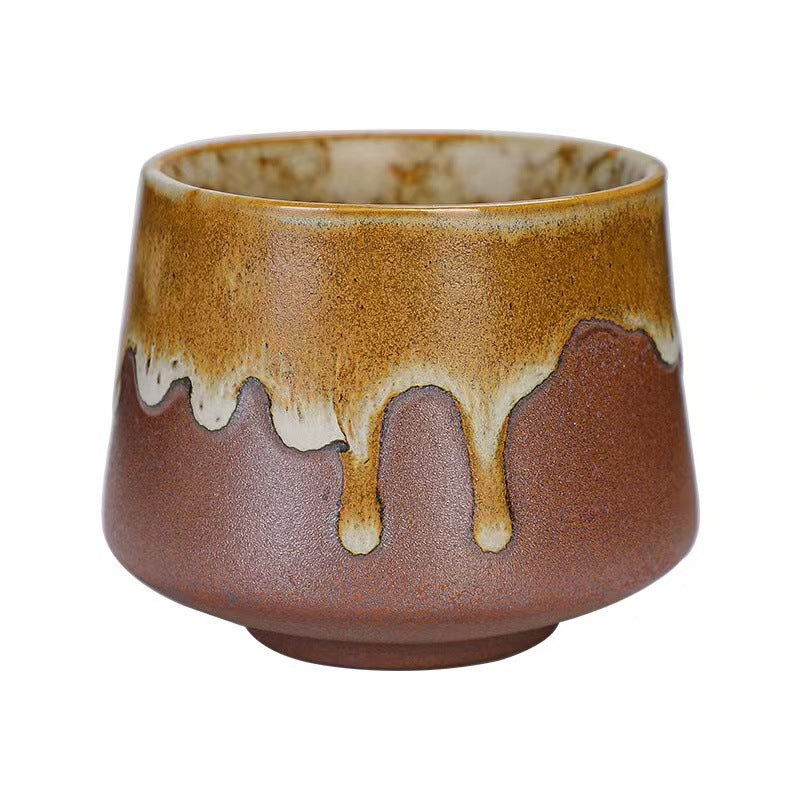 Japanese Style Rough Pottery Antique Tea Cup