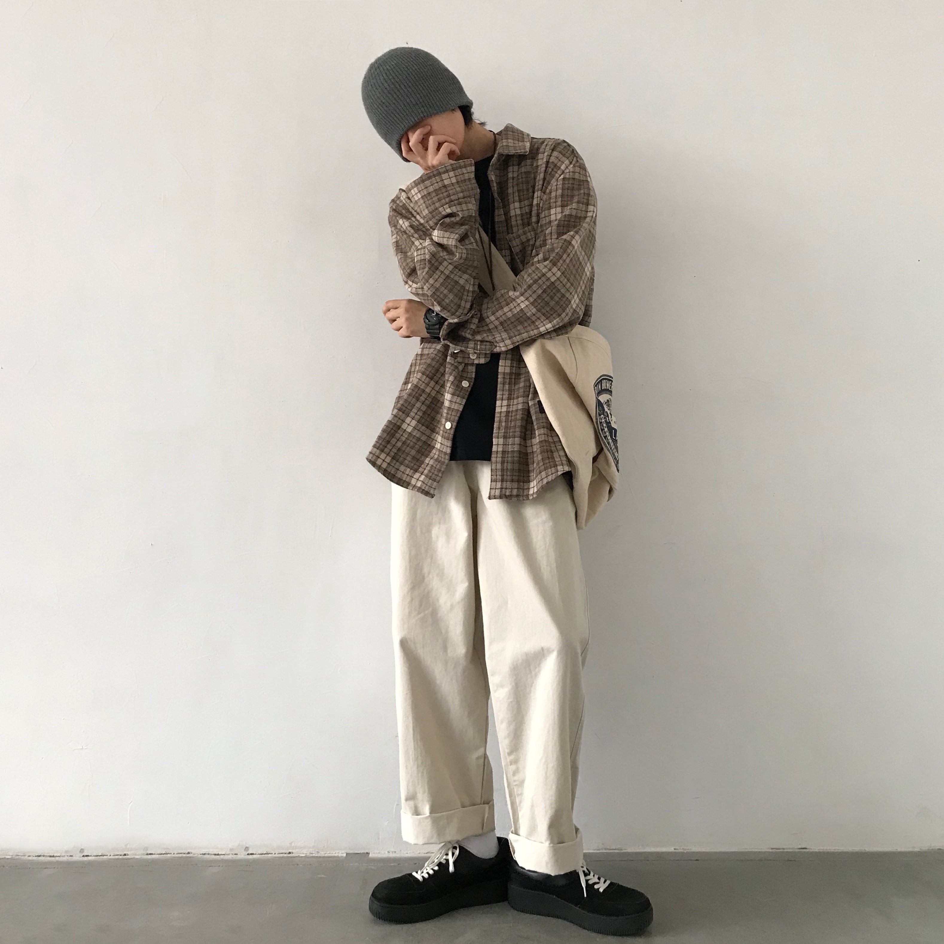 Japanese-style Retro Four Seasons All-matching Casual Pants