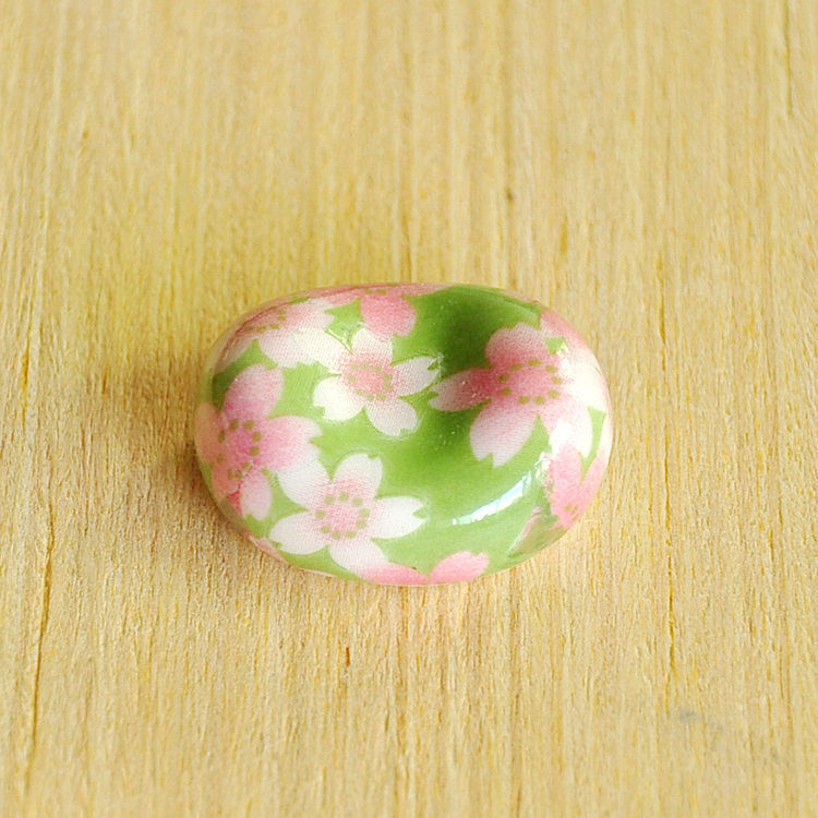 Solid ceramic Japanese style ingot chopstick rest