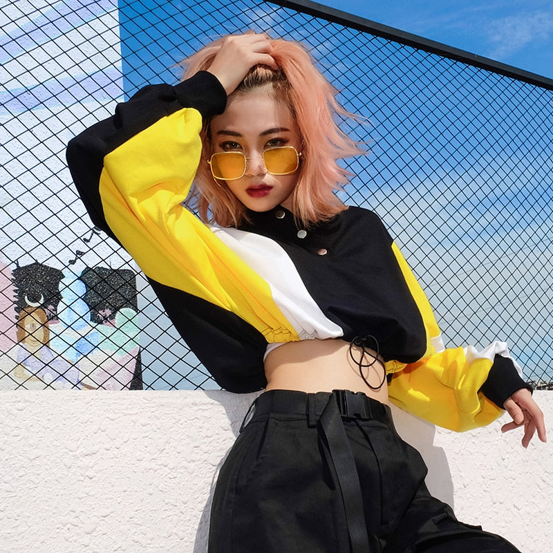 Net Red Bloggerin mit demselben Absatz Damen farblich abgestimmter lockerer langer Ärmel dünner Strickmantel Nahaufnahme