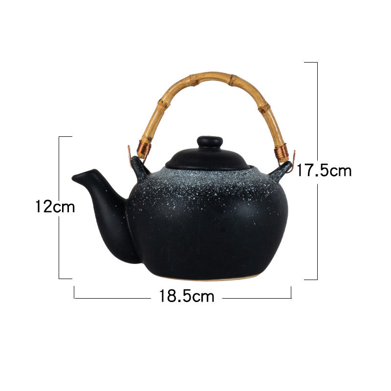 Bamboo Handle For Japanese Style Teapot Restaurant