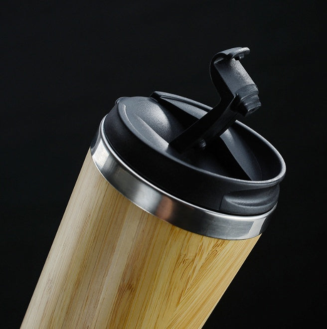 Bamboo coffee cup