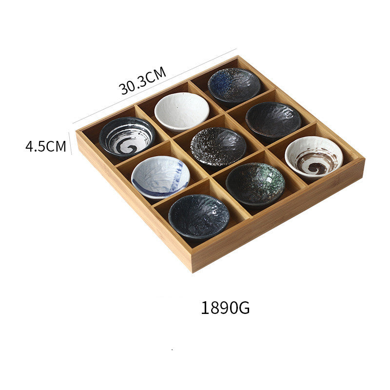 Japanese-style Ceramic Soy Sauce And Vinegar Saucer