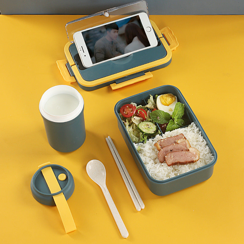Japanese Style Is Contracted Take Tableware Bento Box