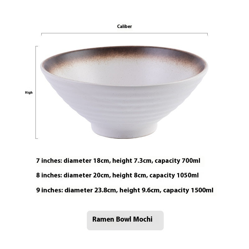 Japanese Style Ramen Bowl Ceramic Bowl Tableware