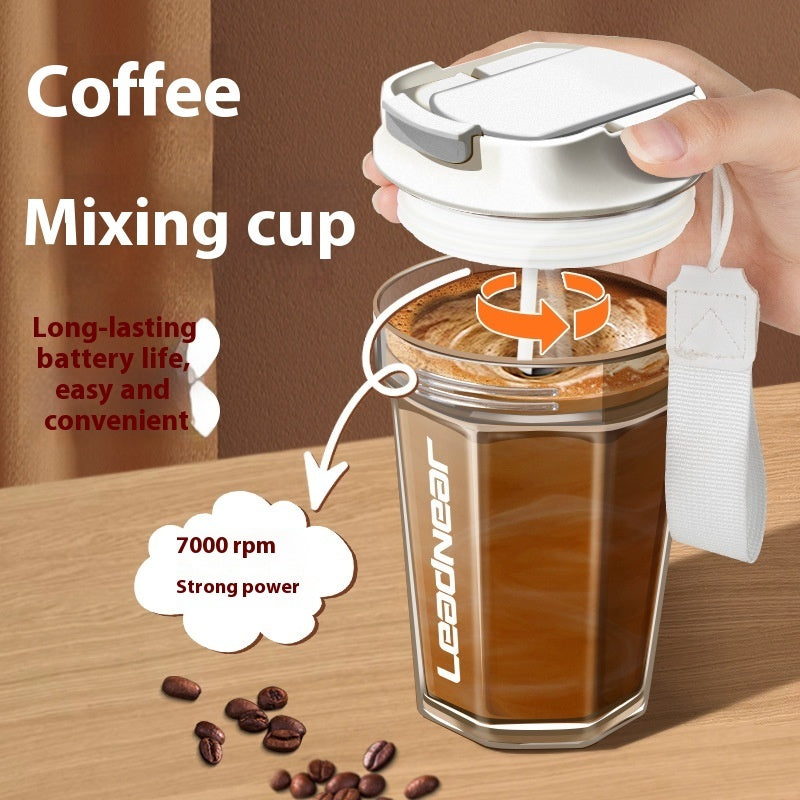 Automatic coffee mixer - USB rechargeable