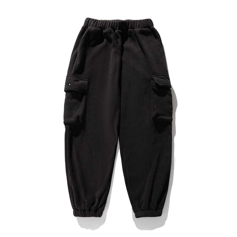Polar Fleece Sweatpants - Loose Sports Workwear