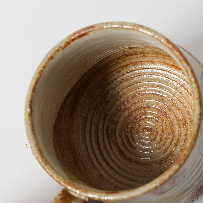 Hand Drawn Animal Pattern Mug Japanese Style