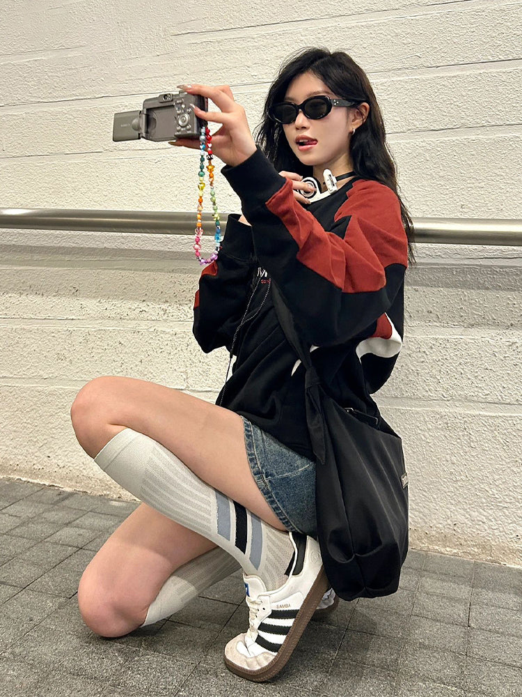 Embroidered Letter Sweater – Urban Streetwear Essential