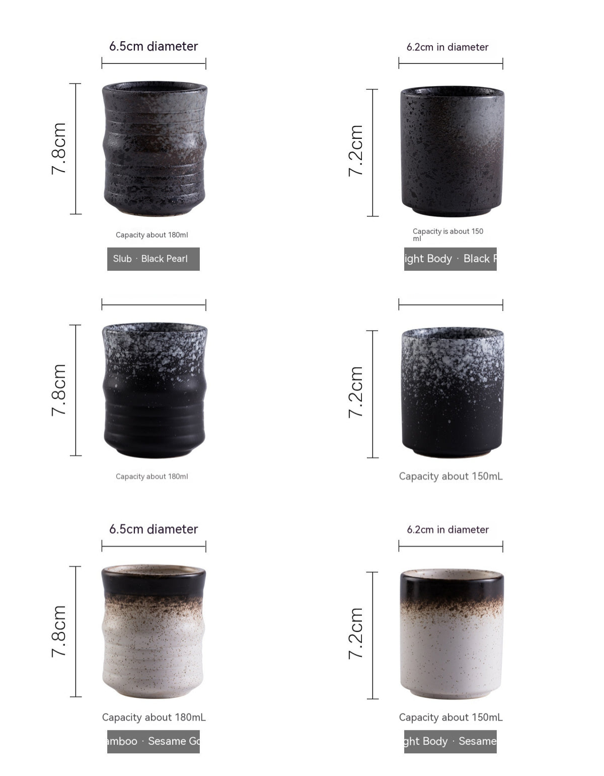 Japanese-style Ceramic Cup And Japanese-style Water Cup
