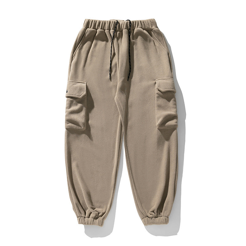 Polar Fleece Sweatpants - Loose Sports Workwear