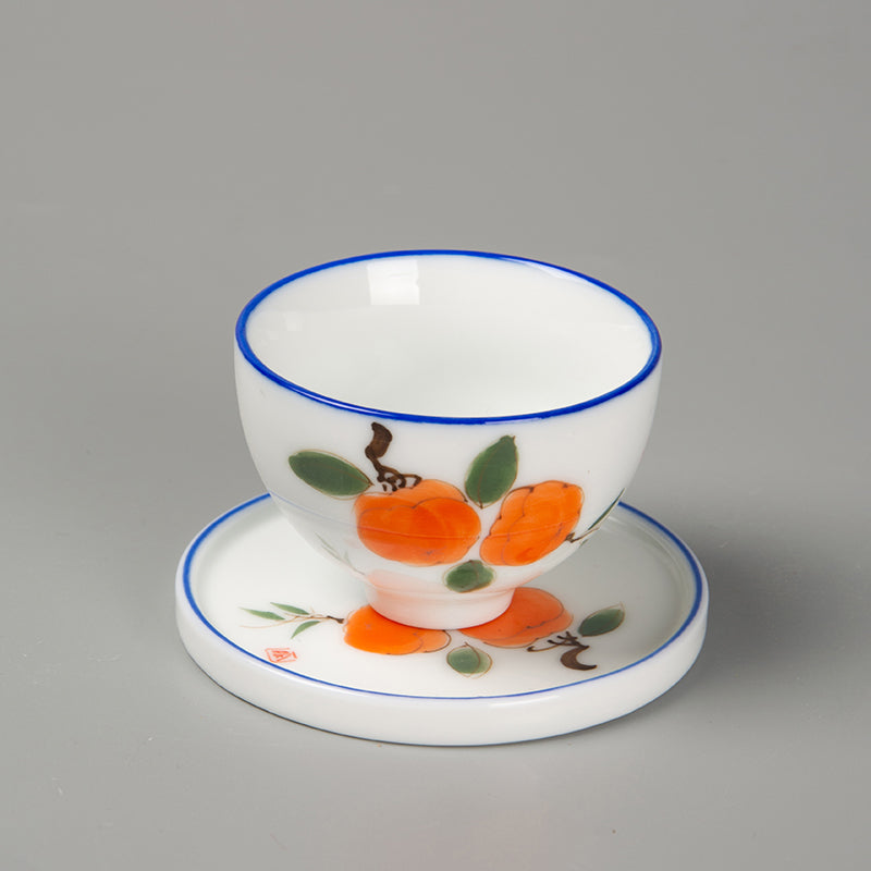 Hand-painted Ceramic Japanese Style Handmade Coasters