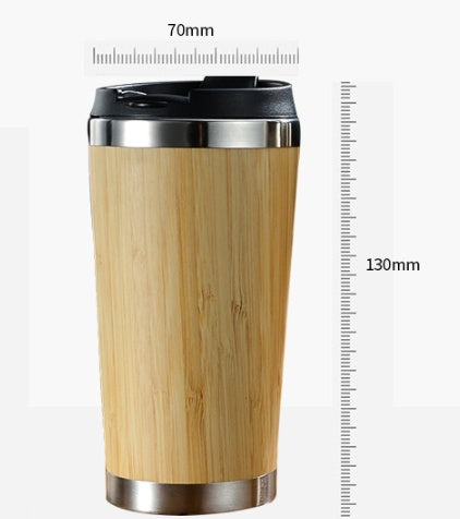 Bamboo coffee cup