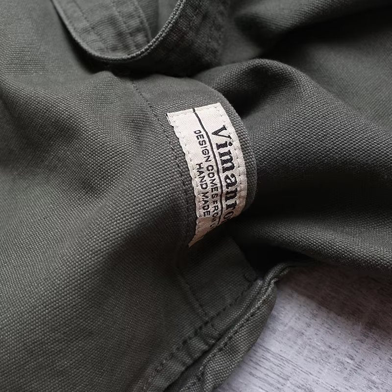 Hong Kong Style Loose Long Sleeve Shirt Japanese-style Retro Shirt