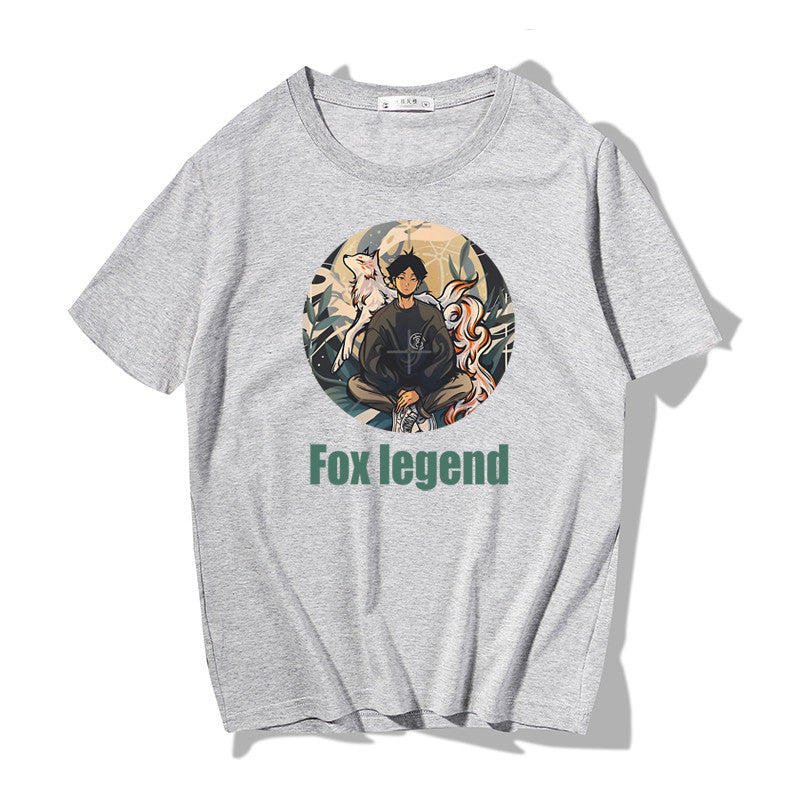 Japanese Cotton Tee - Harbor Style Print