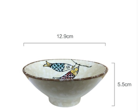 Home Creative Large Japanese Style Ramen Hat Bowl