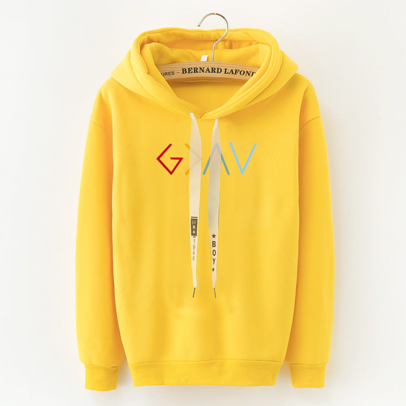 Langarmpullover mit Buchstabenprint 