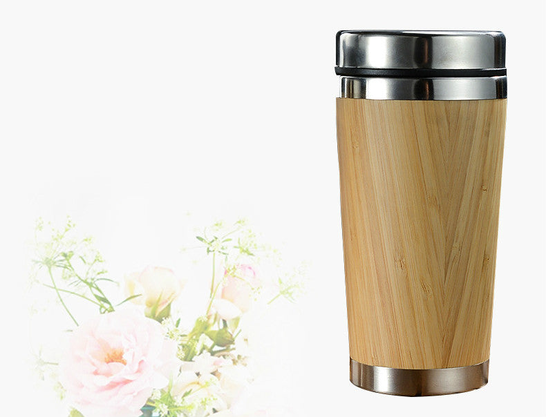 Bamboo coffee cup